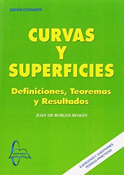 portada Curvas y superficies - definiciones, teoremas y resultados