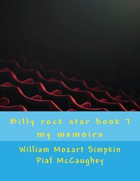 portada Billy rock star book 7: my memoirs (en Inglés)