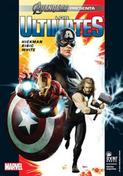 portada Ultimate Avengers Presenta Los Ultimates (Tomo Unico)
