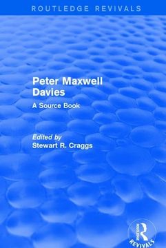portada Peter Maxwell Davies: A Source Book