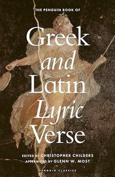 portada The Penguin Book of Greek and Latin Lyric Verse (en Inglés)