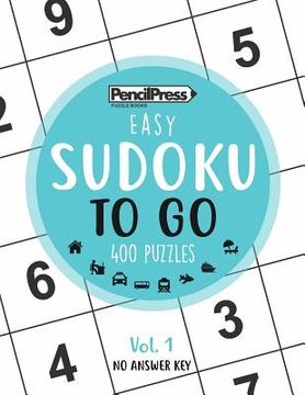 portada SUDOKU TO GO (400 Puzzles, easy): Sudoku Puzzle Books for adults (en Inglés)