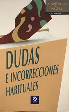 portada Manual de la Lengua Dudas e Incorrecciones Habituales
