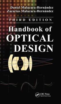 portada handbook of optical design, third edition (en Inglés)