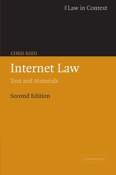 portada Internet Law: Text and Materials (Law in Context) (en Inglés)