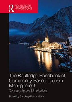 portada The Routledge Handbook of Community Based Tourism Management: Concepts, Issues & Implications (en Inglés)
