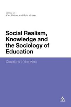 portada social realism, knowledge and the sociology of education (in English)