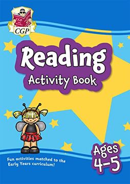 portada New Reading Activity Book for Ages 4-5 (Reception) (Cgp Reception) (in English)
