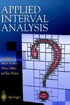 portada applied interval analysis: with examples in parameter and state estimation, robust control and robotics (en Inglés)