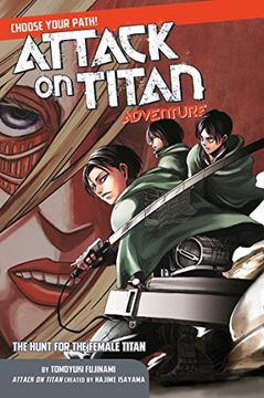portada Attack on Titan Choose Your Path Adventure 2: The Hunt for the Female Titan (en Inglés)