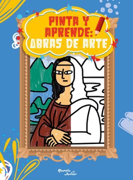 portada Pinta y aprende: Obras de arte (in Spanish)