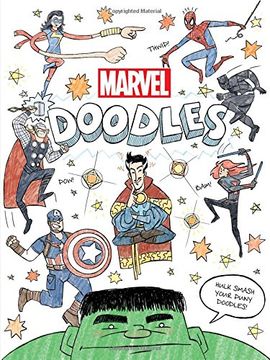 portada Marvel Doodles (Doodle Book) (en Inglés)