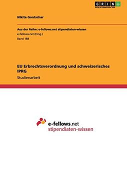 portada EU Erbrechtsverordnung und schweizerisches IPRG (German Edition)