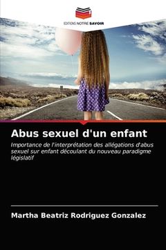 portada Abus sexuel d'un enfant (en Francés)