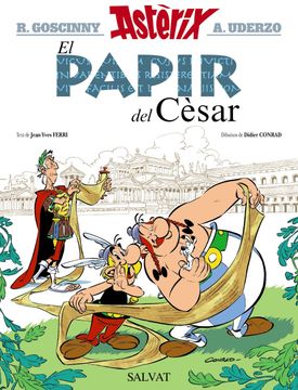 portada El Papir del Cèsar (Catalá - a Partir de 10 Anys - Astèrix - la Col·Lecció Clàssica)