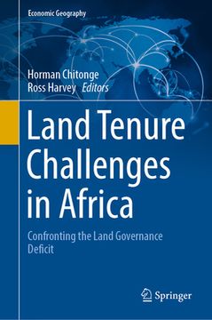 portada Land Tenure Challenges in Africa: Confronting the Land Governance Deficit (en Inglés)