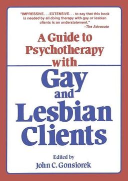 portada A Guide to Psychotherapy with Gay & Lesbian Clients (in English)