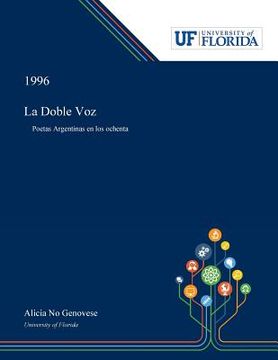 portada La Doble Voz: Poetas Argentinas En Los Ochenta (in English)