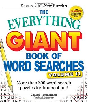 portada The Everything Giant Book of Word Searches, Volume 11: More Than 300 Word Search Puzzles for Hours of Fun! (en Inglés)