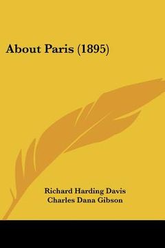 portada about paris (1895) (en Inglés)