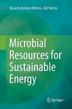 portada Microbial Resources for Sustainable Energy (en Inglés)