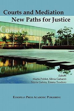 portada courts and mediation: new paths for justice (en Inglés)