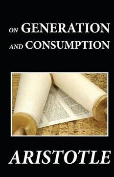 portada On Generation and Consumption (en Inglés)