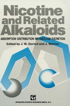 portada Nicotine and Related Alkaloids: Absorption, Distribution, Metabolism and Excretion (in English)