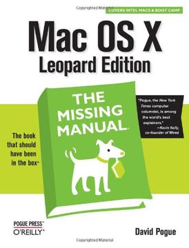 portada Mac os x Leopard: The Missing Manual (en Inglés)
