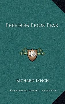 portada freedom from fear (en Inglés)