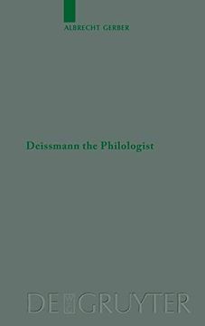 portada Deissmann the Philologist (en Inglés)