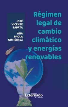 portada Régimen legal de cambio climático y energías renovables