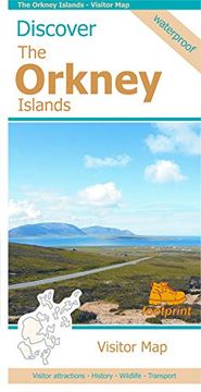 portada The Orkney Islands: Visitor map (Discover map Series) (en Inglés)