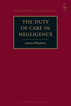 portada The Duty of Care in Negligence (Hart Studies in Private Law) 