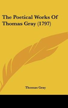 portada the poetical works of thomas gray (1797) (en Inglés)