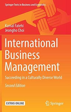 portada International Business Management: Succeeding in a Culturally Diverse World (Springer Texts in Business and Economics) (en Inglés)