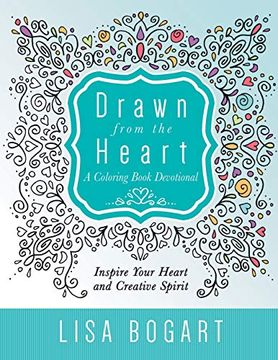 portada Drawn From the Heart: A Coloring Book Devotional (en Inglés)