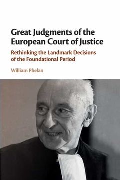 portada Great Judgments of the European Court of Justice (en Inglés)