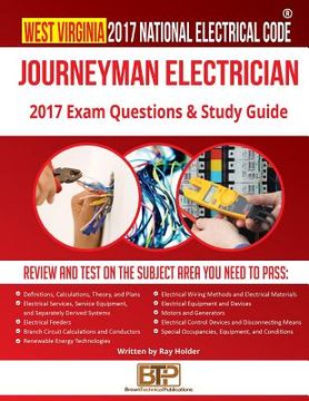 portada West Virginia 2017 Journeyman Electrician Study Guide (en Inglés)