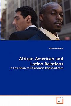 portada african american and latino relations (en Inglés)