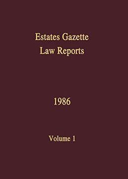 portada Eglr 1986 (Estates Gazette law Reports) (en Inglés)