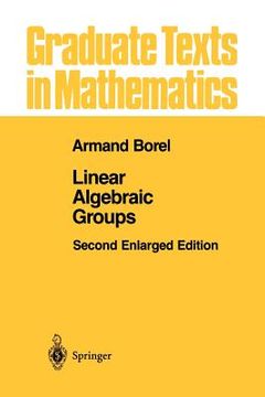 portada linear algebraic groups
