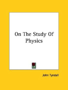 portada on the study of physics (en Inglés)