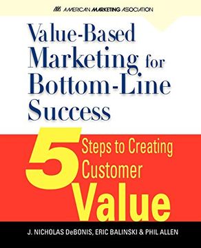 portada Value-Based Marketing for Bottom-Line Success (in English)