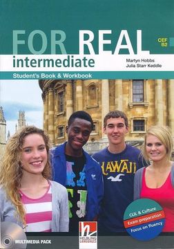 portada For Real Intermediate Student's Pack: Student's Book, Workbook, Cd-Rom, Links, Links Audio-Cd, Wordlist (en Inglés)