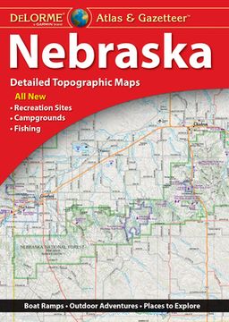 portada Delorme Atlas & Gazetteer: Nebraska 