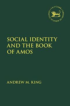 portada Social Identity and the Book of Amos: 706 (The Library of Hebrew Bible (en Inglés)