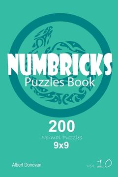 portada Numbricks - 200 Normal Puzzles 9x9 (Volume 10) (en Inglés)