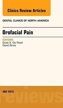 portada Orofacial Pain, an Issue of Dental Clinics: Volume 57-3 (in English)