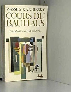 portada Cours du Bauhaus. Introduction a l art Moderne